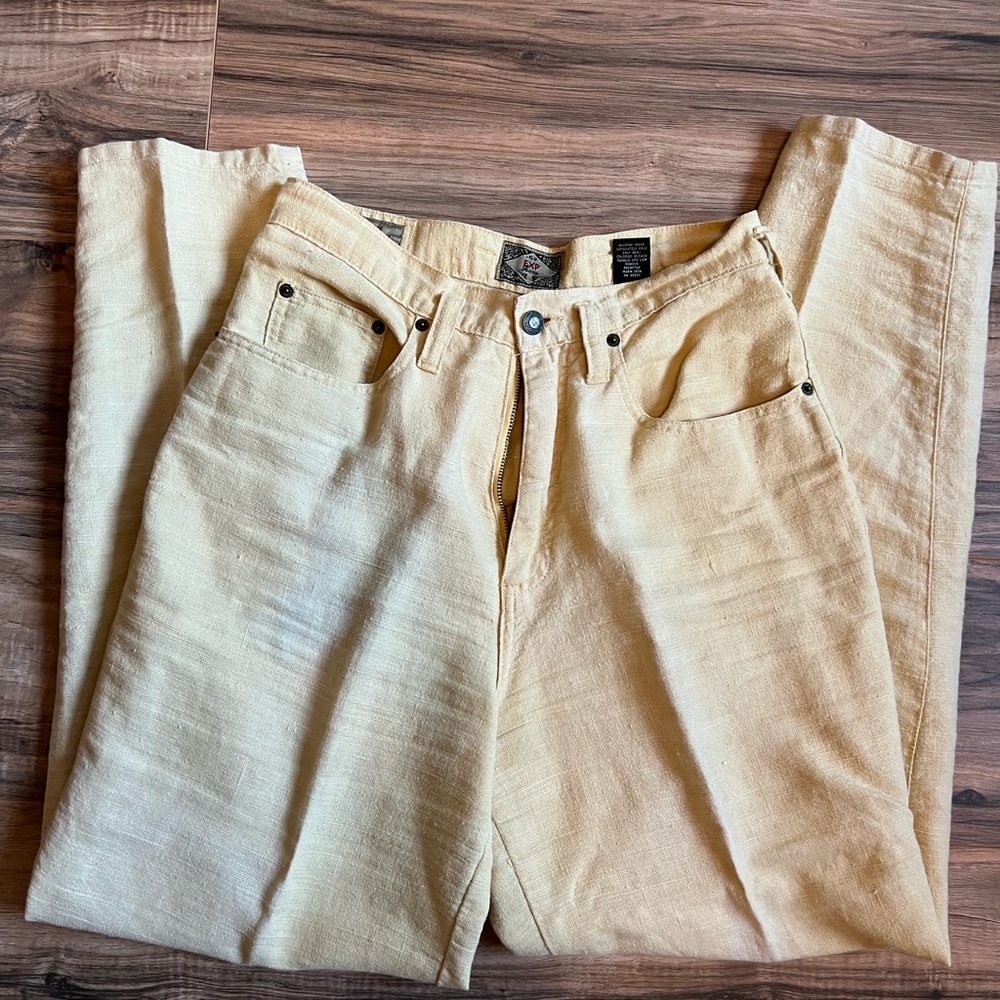 Number for Xpress pants tan colored. Vintage
